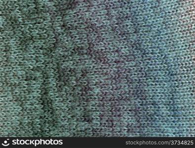 Machine knitting wool texture