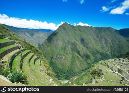 Machu Picchu, a UNESCO World Heritage Site