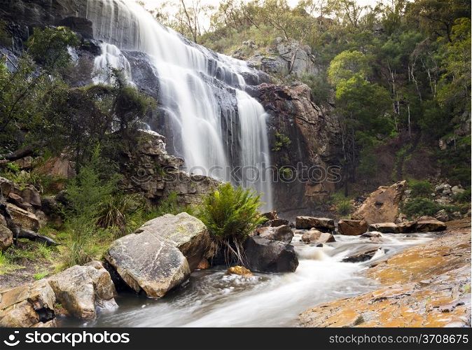 MacKenzie Falls waterfall in the Grampians region of Victoria, Australia