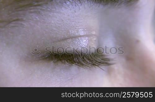 Macro Close-up Human Eye