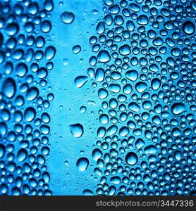 macro water drops close up