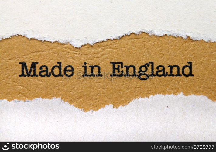 Made in England