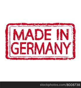Made In GERMANY Stamp Text Illustration