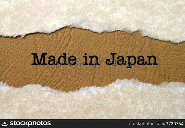 Made in Japan