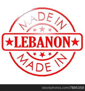 Made in Lebanon red seal