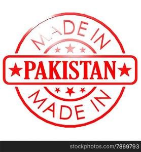 Made in Pakistan red seal