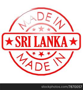 Made in Sri Lanka red seal