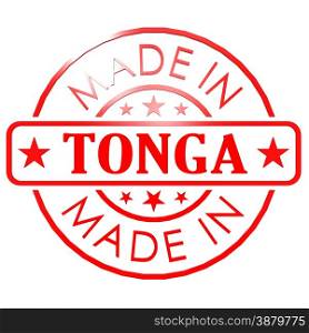 Made in Tonga red seal