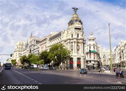 Madrid in a beautiful summer day, Spain