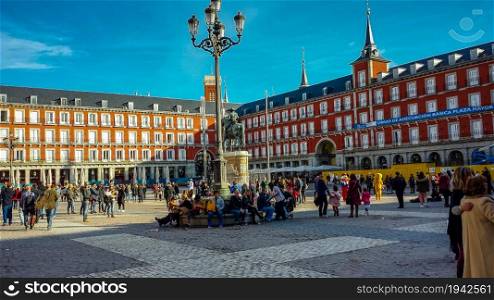 Madrid town center