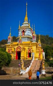 Mae klang luang temple, Chiangmai, Thailand