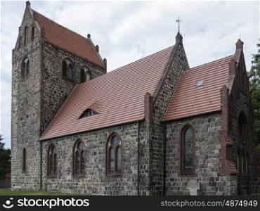 Maerkisch Linden, Gottberg, Ostprignitz-Ruppin, Brandenburg, Germany - church