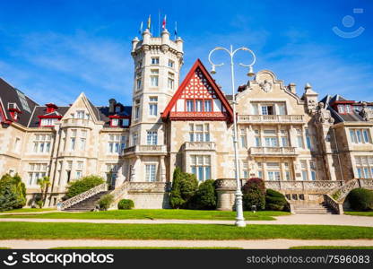 Magdalena Palace or Palacio de la Magdalena is a palace located on the Magdalena Peninsula in Santander city, Spain.