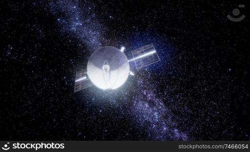 Magellan spacecraft approaching to Venus