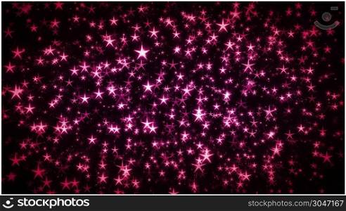 Magic Fairy Stars Seamless Looping Background