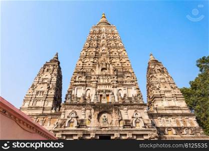Mahabodhi Temple Complex in Gaya district in the state of Bihar, India