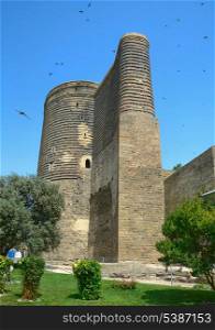 Maiden Tower in the Old City. Baku. Azerbaijan.