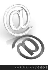 Mail. Symbol. 3d
