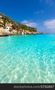 Majorca Cala Llombards Santanyi beach in Mallorca Balearic Island of Spain