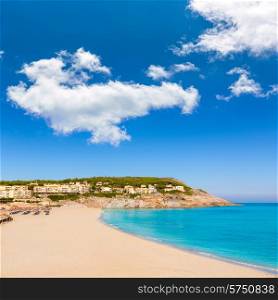 Majorca Cala Mesquida beach in Mallorca Balearic Islands of Spain