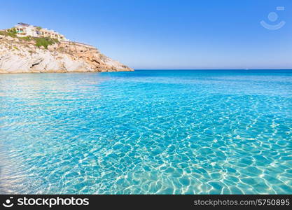 Majorca Cala Mesquida beach in Mallorca Balearic Islands of Spain