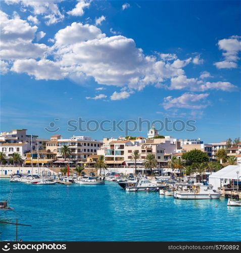 Majorca Cala Ratjada Rajada marina port boats in Capdepera Mallorca
