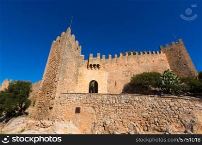 Majorca Capdepera Castle Castell in Mallorca balearic Island of spain