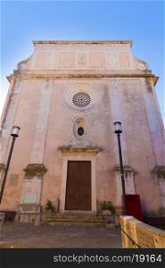 Majorca Capdepera Sant Bertomeu church in Mallorca Balearic Islands Spain