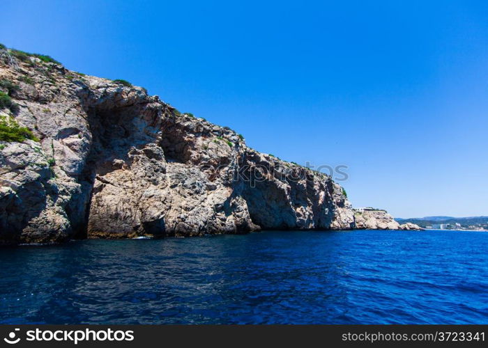 Majorca Island. Canyon and coast