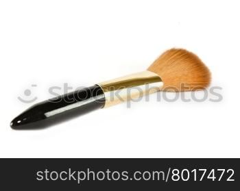 Make up brush isolated on the white