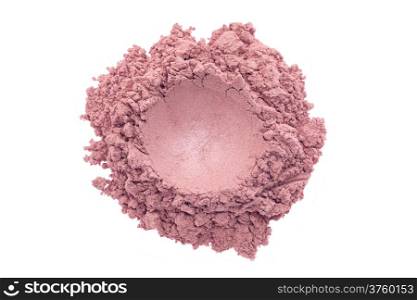 Make up powder isolated on white background
