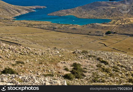 Mala luka yachting bay of Krk island, Croatia