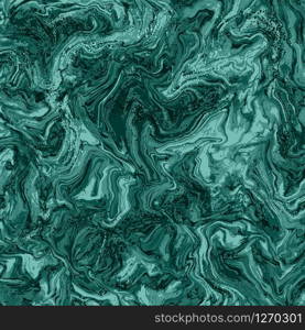 Malachite green Abstract trendy background. Marble effect painting. Mixed colour paints. For wallpaper, business cards, poster, flyer, banner, invitation, website, print. Vector Illustration.. Malachite green Abstract trendy background.