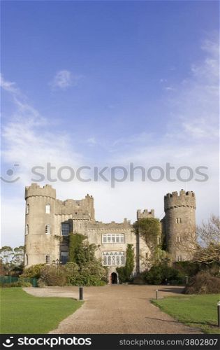 Malahide Medieval Castle in Dublin Ireland