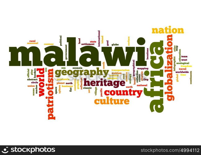 Malawi word cloud