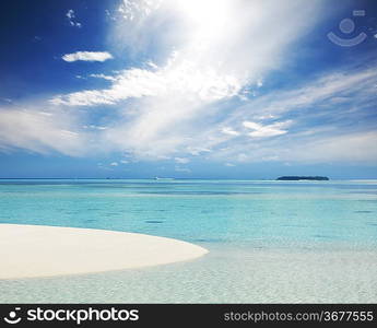 Maldives beach