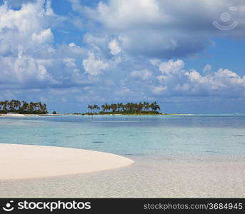 Maldives beach