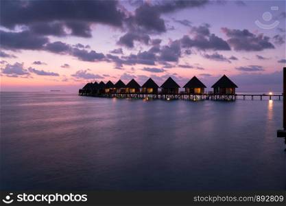 Maldives beach resort ? summer vacation
