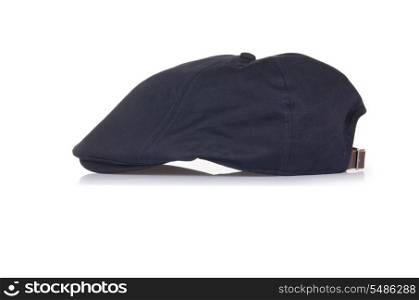 Male baseball hat isolated on white