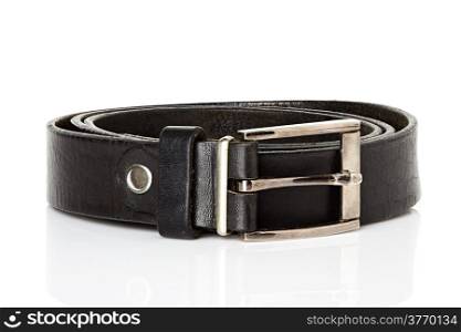 Male belt isolated
