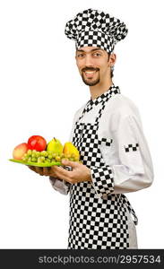 Male cook in the apron