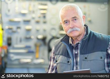 male customer at hardware store