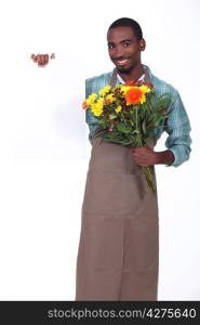 Male florist