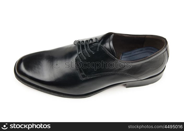 Male shoes in fashion concept