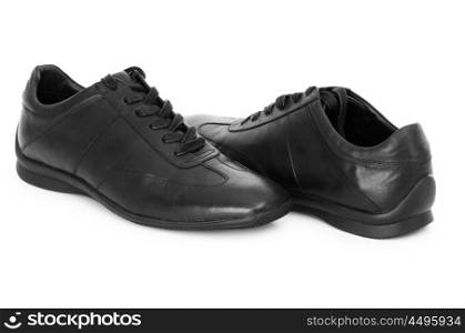 Male shoes isolated on the white background&#x9;