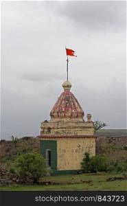Malhargad is a hill fort in western India near Saswad, 30 kilometres from Pune. It is also known as Sonori Fort due to the village of Sonori being situated at its base.