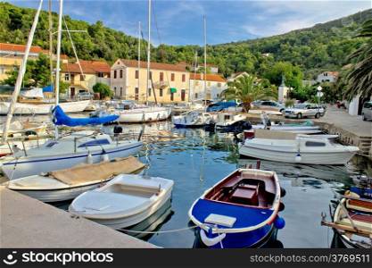 Mali Iz adriatic safe harbor, Dalmatia, Croatia