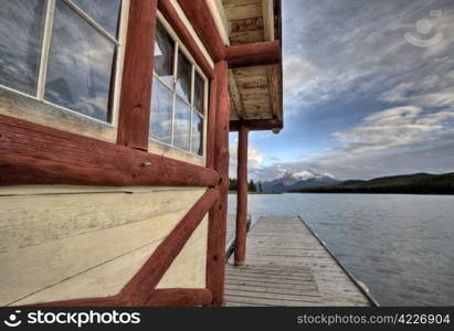 Maligne Lake Jasper Alberta scenic view beauty