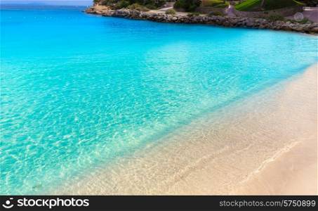Mallorca Cala Vinyes Vinas beach in Calvia Mallorca at Balearic islands of spain