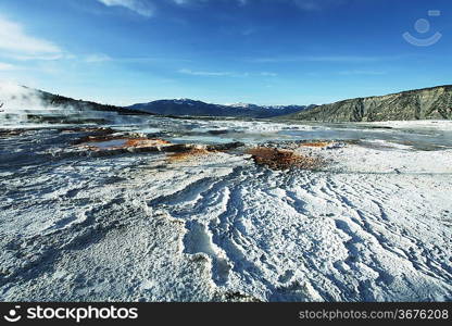 Mammoth Hot Spring